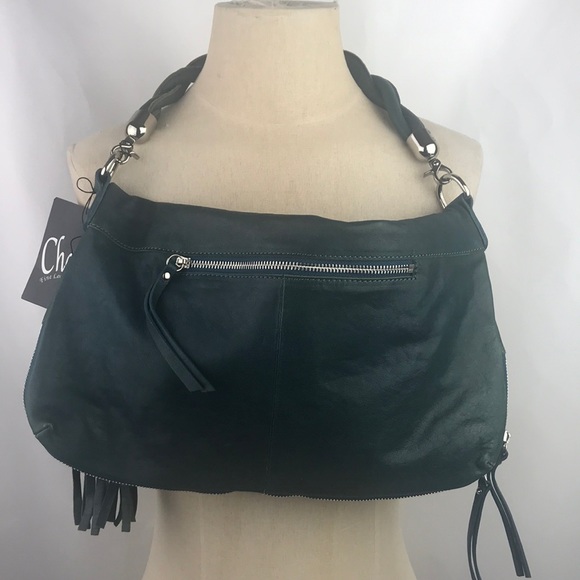 Chez by Cheryl Green Rectangular Bag Flap Zipper - Picture 8 of 15